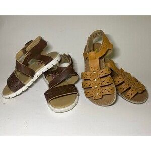 Rachel Shoes Spring Girl Toddler Sandals size 9M set